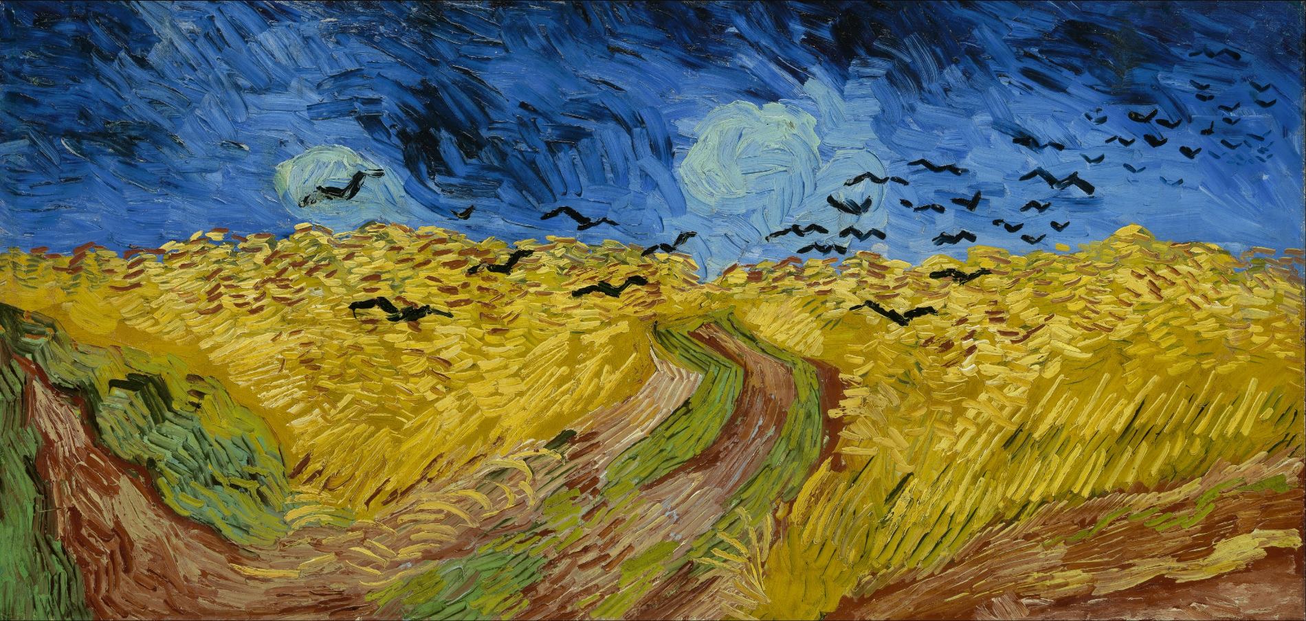 Wheatfield with Crows by Vincent van Gogh