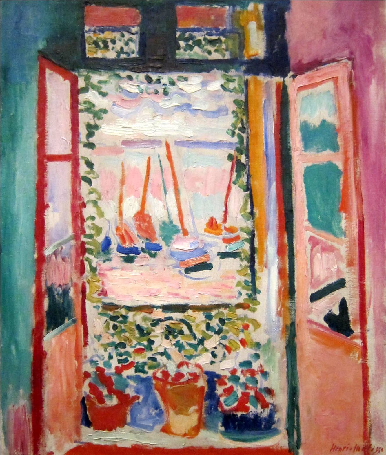 Open Window, Collioure by Henri Matisse