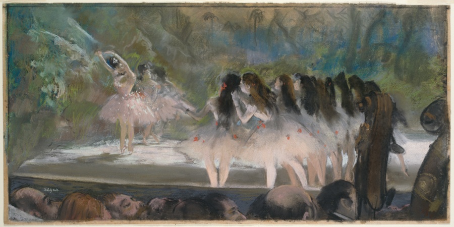Ballet at the Paris Opéra by Edgar Degas