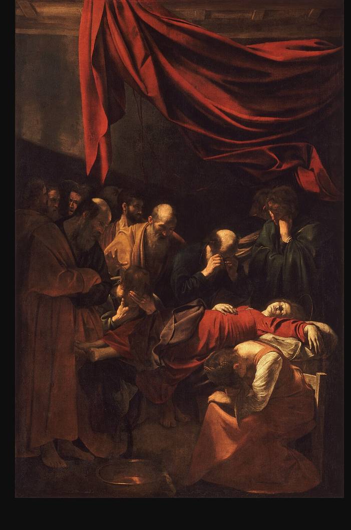 The Death of the Virgin by Caravaggio